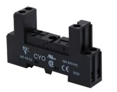 ΒΑΣΗ ΡΑΓΑΣ 1P ΓΙΑ RELAY MINI ΜΑΥΡΗ CSR-S35F2 (14F-1Z-C2) CYO 2 ΒΑΣΗ ΡΑΓΑΣ 1P ΓΙΑ RELAY MINI ΜΑΥΡΗ CSR-S35F2 (14F-1Z-C2) CYO 1