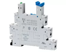 ΒΑΣΗ ΡΑΓΑΣ 1P ΓΙΑ RELAY SLIM 41F-1Z-C2-1-W CYO