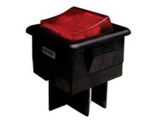 ΔΙΑΚΟΠΤΗΣ ROCKER ΜΕΓΑΛΟΣ 4P ΜΕ ΛΥΧΝΙΑ ON-OFF 10A/250V ΚΟΚΚΙΝΟΣ (ΤΕΤΡΑΓΩΝΟΣ) R13-105 SCI