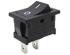 ΔΙΑΚΟΠΤΗΣ ROCKER MINI 2P ON-OFF 6A/250V ΜΑΥΡΟΣ RK2-16 EOL SOKEN