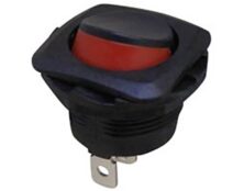ΔΙΑΚΟΠΤΗΣ ROCKER Φ23 2P ON-OFF 10A/250V ΜΑΥΡΟΣ R13-135A2 SCI
