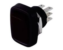 ΔΙΑΚΟΠΤΗΣ ROCKER Φ12 6P ON-ON 3A/250V ΜΑΥΡΟΣ R13-213B SCI