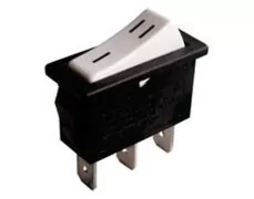 ΔΙΑΚΟΠΤΗΣ ROCKER ΜΕΣΑΙΟΣ 3P ON-ON 16A/250V ΛΕΥΚΟΣ RK1-15B 1X2 B/W"-=" SOKEN
