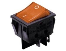 ΔΙΑΚΟΠΤΗΣ ROCKER ΜΕΓΑΛΟΣ 4P ΜΕ ΛΥΧΝΙΑ ON-OFF 16A/250V 4P ΠΟΡΤΟΚΑΛΙ PS8C-5 BEJ