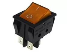 ΔΙΑΚΟΠΤΗΣ ROCKER ΜΕΓΑΛΟΣ 4P ΜΕ ΛΥΧΝΙΑ ON-OFF 22A/250V ΠΟΡΤΟΚΑΛΙ R210 HNO
