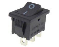 ΔΙΑΚΟΠΤΗΣ ROCKER MINI 3P ON-ON 10A/250V ΜΑΥΡΟΣ MR1120 HNO