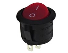 ΔΙΑΚΟΠΤΗΣ ROCKER Φ23 2P ON-OFF 10A/250V ΚΟΚΚΙΝΟΣ MR5110 HNO