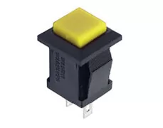 ΜΠΟΥΤΟΝ PUSH ON ΠΑΡΑΛΛΗΛΟΓΡΑΜΜΟ 11X13 2P FASTON ΚΙΤΡΙΝΟ PBS-15B LZ 1