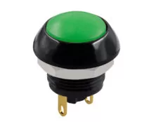 ΜΠΟΥΤΟΝ PUSH ON ΣΤΡΟΓΓΥΛΟ Φ12 ΠΡΑΣΙΝΟ COMPACT PA12-11DBG NN-1 HNO