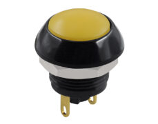 ΜΠΟΥΤΟΝ PUSH ON ΣΤΡΟΓΓΥΛΟ Φ12 KITΡΙΝΟ COMPACT PA12-11DBΥ NN-1 HNO