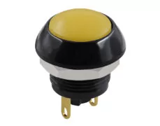 ΜΠΟΥΤΟΝ PUSH ON ΣΤΡΟΓΓΥΛΟ Φ12 KITΡΙΝΟ COMPACT PA12-11DBΥ NN-1 HNO 1