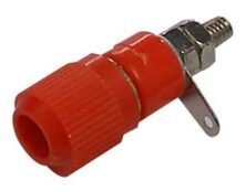 ΜΠΟΡΝΑ ΑΠΛΗ ΝΙΚΕΛ 13mm ΚΟΚΚΙΝΗ XJ-C013/R LZ