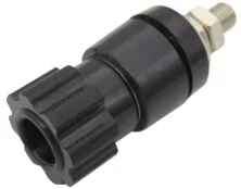 ΜΠΟΡΝΑ ΑΠΛΗ ΝΙΚΕΛ 42mm/Φ4/30Α ΒΑΚΕΛΙΤΗ ΜΑΥΡΗ JT-6132 JKG