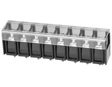 ΚΛΕΜΑ ΜΕ ΔΙΑΧΩΡΙΣΤΙΚΟ 8P P10 300V 20A PCB ΜΕ ΚΑΠΑΚΙ ΜΑΥΡΗ YK-601-8P ANY