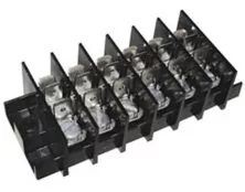 ΚΛΕΜΑ ΜΕ ΔΙΑΧΩΡΙΣΤΙΚΟ 6P P11 300V 25A FASTON ΜΑΥΡΗ 307-PCM/06-212 WEC