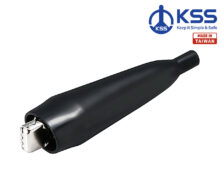 ΚΡΟΚΟΔΕΙΛΑΚΙ 10A 68mm ΜΑΥΡΟ AC-4 KSS