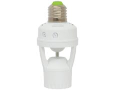 ΑΙΣΘΗΤΗΡΑΣ ΚΙΝΗΣΗΣ 360° 60W/230VAC ΝΤΟΥΙ ΑΠΟ E27 ΣΕ E27 GL451B GREENLUX