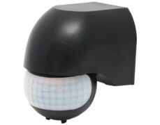 ΑΙΣΘΗΤΗΡΑΣ ΚΙΝΗΣΗΣ ΥΠΕΡΥΘΡΩΝ 180° 1200W/230VAC ΜΑΥΡΟΣ GL12 GREENLUX 1