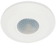 ΑΙΣΘΗΤΗΡΑΣ ΚΙΝΗΣΗΣ ΥΠΕΡΥΘΡΩΝ 360° 2000W/230VAC SLIM ΛΕΥΚΟΣ GL05C GREENLUX
