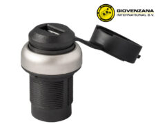 USB CONNECTOR 3.0 TYPE A/F ΣΑΣΙ Φ22 ΜΕ ΚΑΠΑΚΙ PP2USB30NL GIOVENZANA 1
