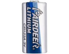 ΜΠΑΤΑΡΙΑ ΛΙΘΙΟΥ 3V 1400mAh CR123A 1 ΤΕΜΑΧΙΟ ΣΕ BLISTER PRD