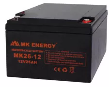 ΜΠΑΤΑΡΙΑ ΜΟΛΥΒΔΟΥ ΒΑΘΙΑΣ ΕΚΦΟΡΤΙΣΗΣ 12V/26Ah MK26-12 MKE