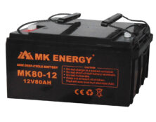 ΜΠΑΤΑΡΙΑ ΜΟΛΥΒΔΟΥ ΒΑΘΙΑΣ ΕΚΦΟΡΤΙΣΗΣ 12V/80Ah MK80-12 MKE