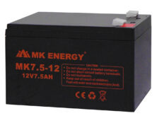 ΜΠΑΤΑΡΙΑ ΜΟΛΥΒΔΟΥ ΚΛΕΙΣΤΟΥ ΤΥΠΟΥ 12V/7.5Ah MK7.5-12 MKE