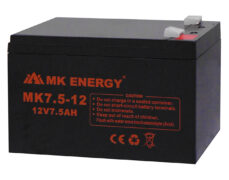 ΜΠΑΤΑΡΙΑ ΜΟΛΥΒΔΟΥ ΚΛΕΙΣΤΟΥ ΤΥΠΟΥ 12V/7.5Ah MK7.5-12 MKE