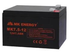 ΜΠΑΤΑΡΙΑ ΜΟΛΥΒΔΟΥ ΚΛΕΙΣΤΟΥ ΤΥΠΟΥ 12V/7.5Ah MK7.5-12 MKE
