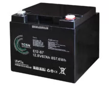 ΜΠΑΤΑΡΙΑ ΛΙΘΙΟΥ 12.8V 67Ah LiFePO4 E12-67 TCN