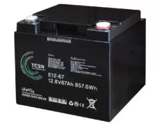 ΜΠΑΤΑΡΙΑ ΛΙΘΙΟΥ 12.8V 67Ah LiFePO4 E12-67 TCN 1