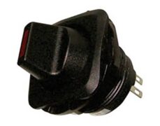 ΔΙΑΚΟΠΤΗΣ ROCKER MINI 4P ON-OFF BLK 20A/12V RED LED (ΤETΡΑΓΩΝΟΣ) 13-135LP SCI 1