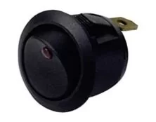 ΔΙΑΚΟΠΤΗΣ ROCKER Φ23 3P ON-OFF BLK 20A/14V RED LED SCI