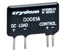 RELAY SOLID STATE PCB 1A 3-9VDC DO061A CRYDOM