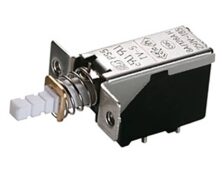 ΔΙΑΚΟΠΤΗΣ PUSH ON 2P 8A/250V PCB/ΕΛΑΤΗΡΙΟ PS5B-02-Y1-01 BEJ