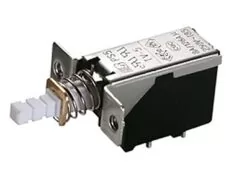 ΔΙΑΚΟΠΤΗΣ PUSH ON 2P 8A/250V PCB/ΕΛΑΤΗΡΙΟ PS5B-02-Y1-01 BEJ