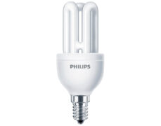 ΛΑΜΠΑ ΟΙΚΟΝΟΜΙΑΣ 3U E14 8W 425LM 2700K WARM WHITE GENIE PHILIPS 2 ΛΑΜΠΑ ΟΙΚΟΝΟΜΙΑΣ 3U E14 8W 425LM 2700K WARM WHITE GENIE PHILIPS 1