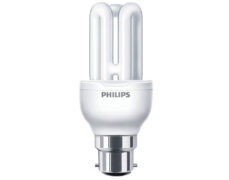 ΛΑΜΠΑ ΟΙΚΟΝΟΜΙΑΣ 3U B22 8W 425LM 2700K WARM WHITE GENIE PHILIPS