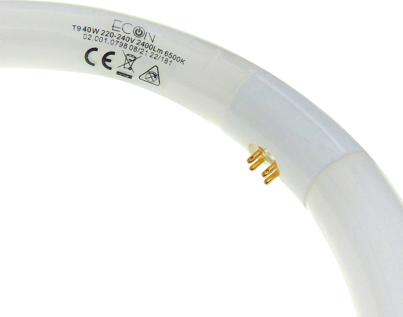 ΛΑΜΠΑ ΦΘΟΡΙΣΜΟΥ ΚΥΚΛΙΚΗ T9 Φ400mm 40W 2400LM 6500K DAY LIGHT RLX