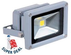 ΠΡΟΒΟΛΕΑΣ LED 10W 220-240VAC 650LM 6500K DAY LIGHT JF01C SHL 1