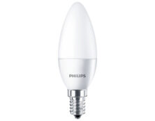 ΛΑΜΠΑ LED ΚΕΡΙ E14 5/5.5W 470LM 2700K WARM WHITE FR PHILIPS