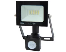 ΠΡΟΒΟΛΕΑΣ LED 20W 220-240VAC 1600LM 6500K DAY LIGHT ΜΕ ΑΙΣΘΗΤΗΡΑ RLX