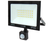 ΠΡΟΒΟΛΕΑΣ LED 30W 220-240VAC 2400LM 6500K DAY LIGHT ΜΕ ΑΙΣΘΗΤΗΡΑ RLX