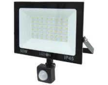 ΠΡΟΒΟΛΕΑΣ LED 50W 220-240VAC 4000LM 6500K DAY LIGHT ΜΕ ΑΙΣΘΗΤΗΡΑ QY-2604 RLX
