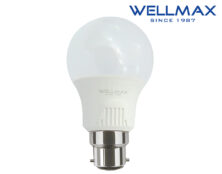 ΛΑΜΠΑ LED A60 B22 11W 1055LM 230° 3000K WARM WHITE WELLMAX