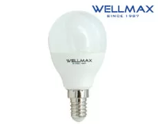 ΛΑΜΠΑ LED G45 E14 8W 720LM 220° 6500K DAY LIGHT WELLMAX 1