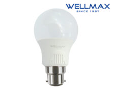 ΛΑΜΠΑ LED A60 B22 11W 1055LM 230° 4000K NEUTRAL WHITE WELLMAX