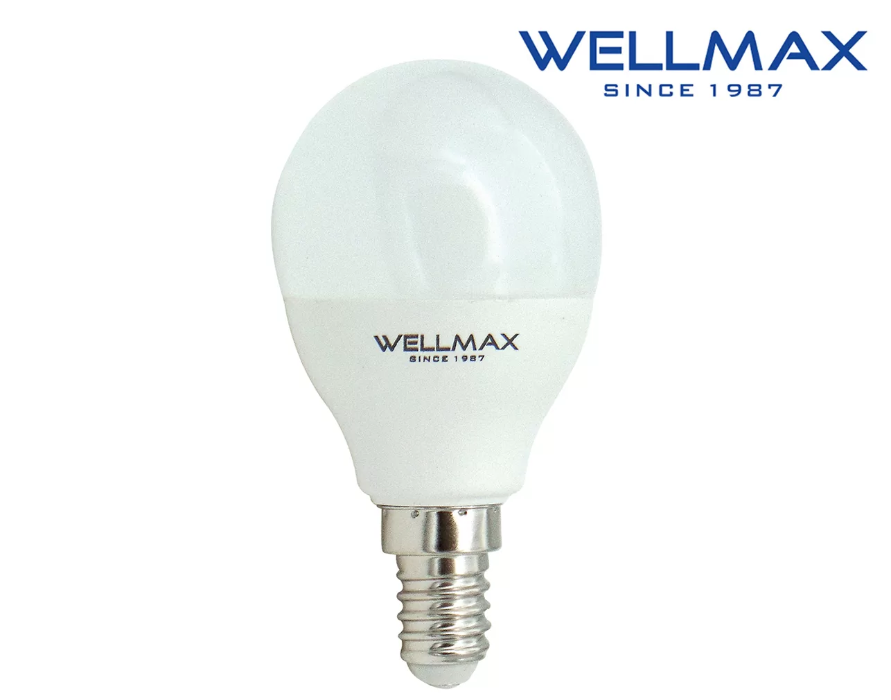 ΛΑΜΠΑ LED G45 E14 8W 720LM 220° 4000K NEUTRAL WHITE WELLMAX 3 ΛΑΜΠΑ LED G45 E14 8W 720LM 220° 4000K NEUTRAL WHITE WELLMAX