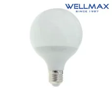 ΛΑΜΠΑ LED G120 E27 18W 1820LM 230° 4000Κ NEUTRAL WHITE WELLMAX 1